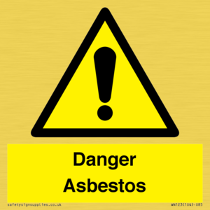 danger asbestos